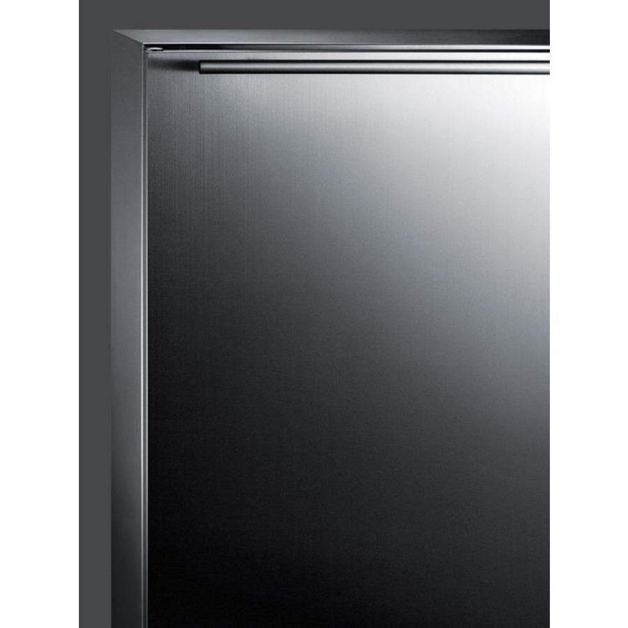 Summit Appliance White 24" Wide Built-In Outdoor Refrigerator CL68ROS