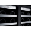Image of Summit Appliance White 24" Wide Built-In Wine Cellar CLFD24WCCSS