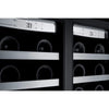 Image of Summit Appliance Black 24" Wide Built-In Wine/Beverage Center CL242WBV