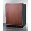 Image of Summit Appliance 24" Wide Built-In Refrigerator-Freezer CT663BKBIFRADA