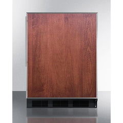 Summit Appliance 24" Wide Built-In Refrigerator-Freezer CT663BKBIFRADA