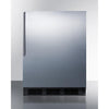 Image of Summit Appliance 24" Wide Built-In Refrigerator-Freezer CT663BKBISSHVADA