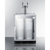 Image of Summit Appliance 24" Wide Built-In Beer Dispenser SBC56GBICSSADA