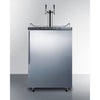 Image of Summit Appliance 24" Wide Built-In Kegerator SBC635MBI7SSHVTWIN