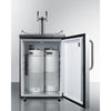 Image of Summit Appliance 24" Wide Built-In Kegerator SBC635MBI7SSTBTWIN