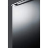 Image of Summit Appliance Black 24" Wide Built-In Outdoor Refrigerator CL67ROSB