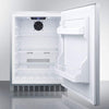 Image of Summit Appliance White 24" Wide Built-In Outdoor Refrigerator CL69ROSW