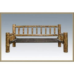 Montana Woodworks Glacier Country Log Daybed MWGCDBNT