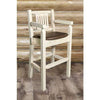 Image of Montana Woodworks Homestead Captains Barstool MWHCBSWCAS