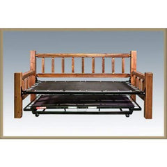Montana Woodworks Homestead Daybed with Trundle MWHCDBTSL