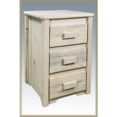 Montana Woodworks Homestead 3 Drawers Nightstand MWHCN3D