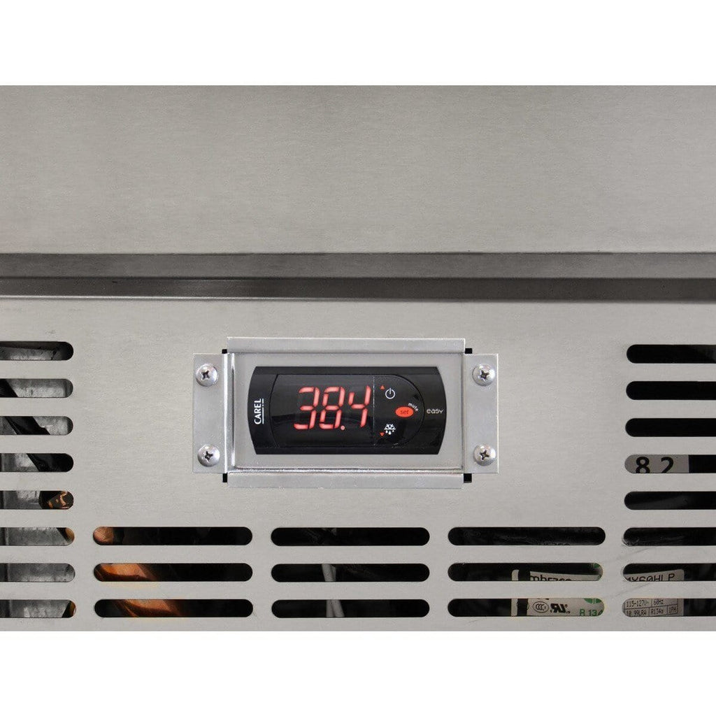 Kegco 24" Wide Kombucha Stainless Steel Dual Tap Commercial Kegerator KOMC1S-2