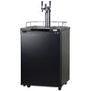 Image of Kegco 24" Wide Homebrew Triple Tap Kegerator HBK209B-3
