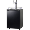 Image of Kegco 24" Wide Homebrew Triple Tap Kegerator HBK209B-3K
