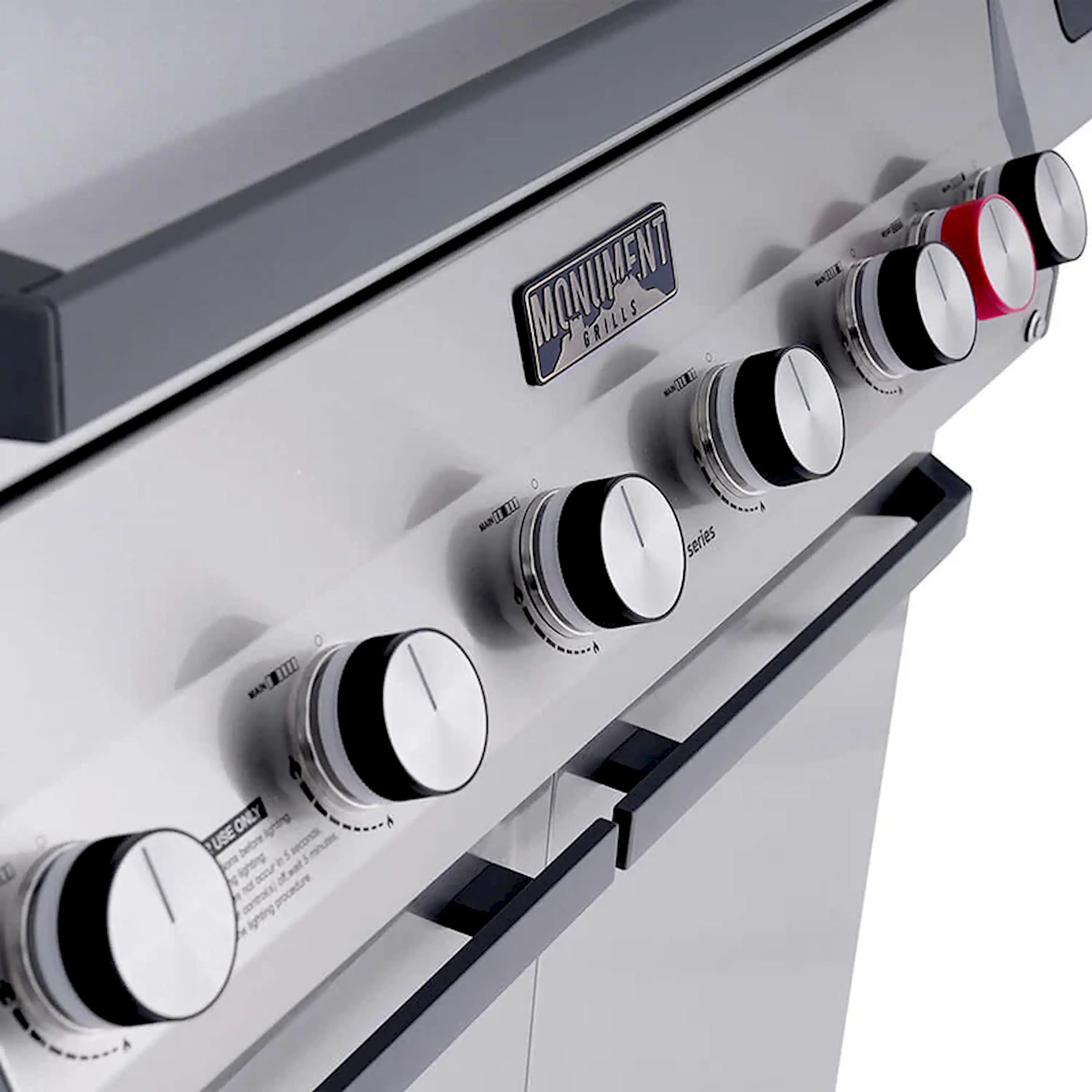Monument Grills Eminence E605 Gas Grill in Stainless Steel with 6 Burners