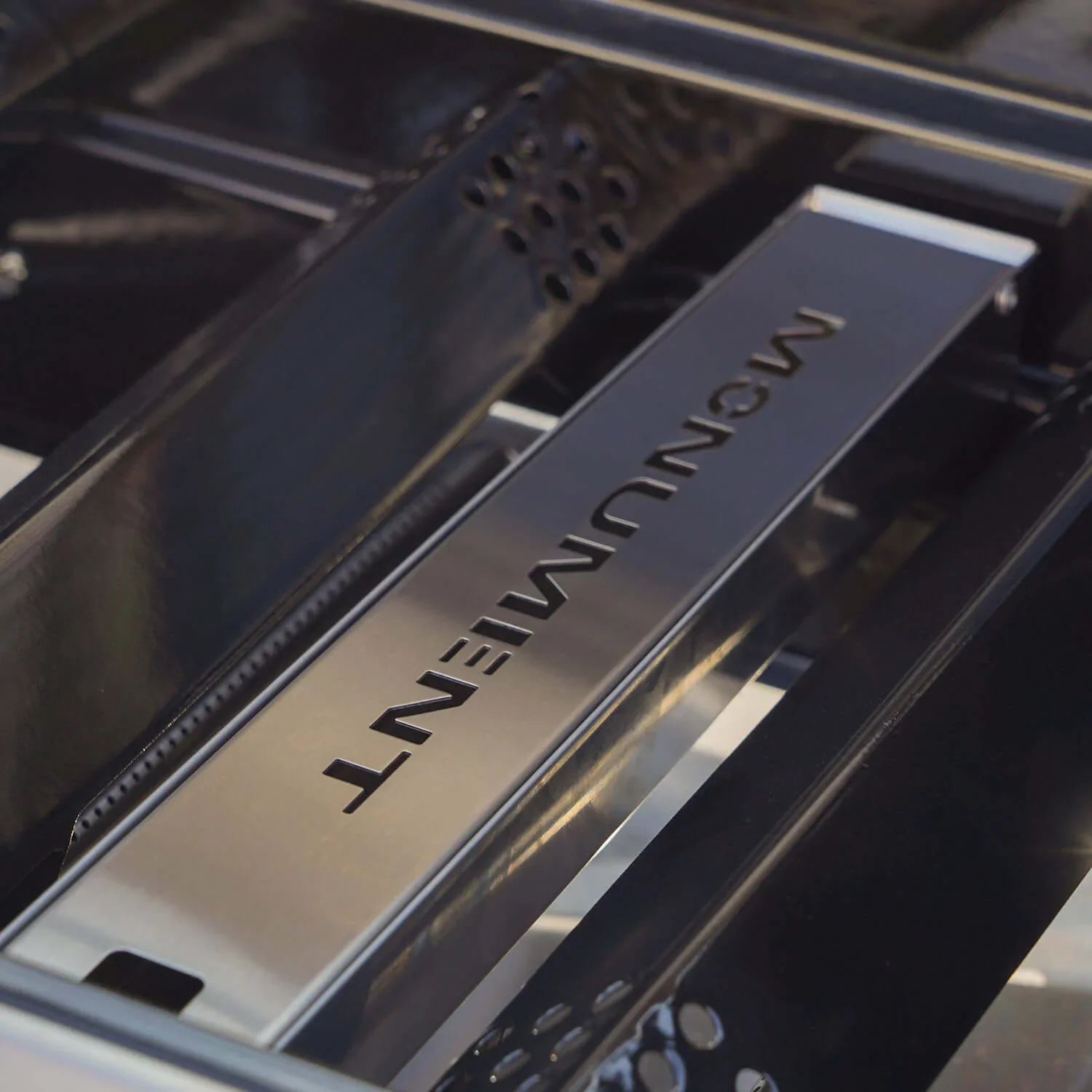 Monument Grills Denali 605Pro Smart Tech Propane Gas Grill in Stainless Steel with 6 Burners & Grill Cover