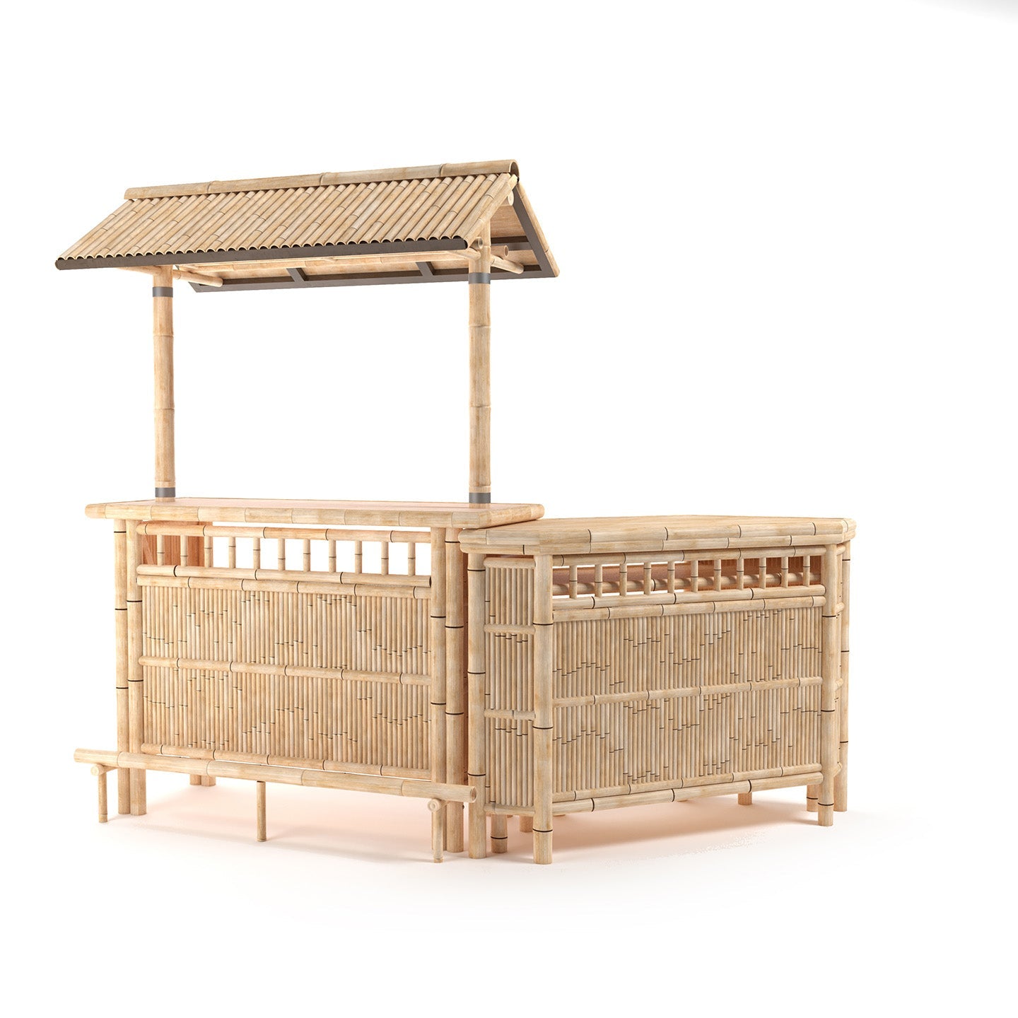 RAM Game Room TBAR60 - Bamboo Tiki Bar & Sets