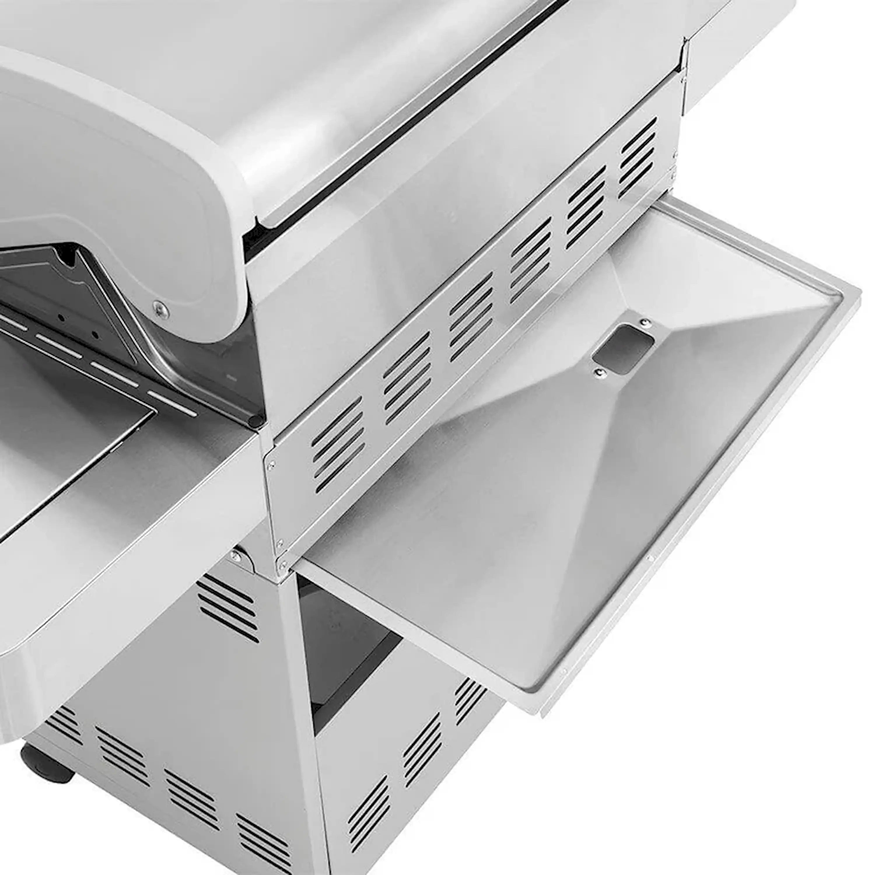 Monument Grills Classic 24367 Infrared Propane Gas Grill in Stainless Steel with 4 Burners & 2 Side Burners