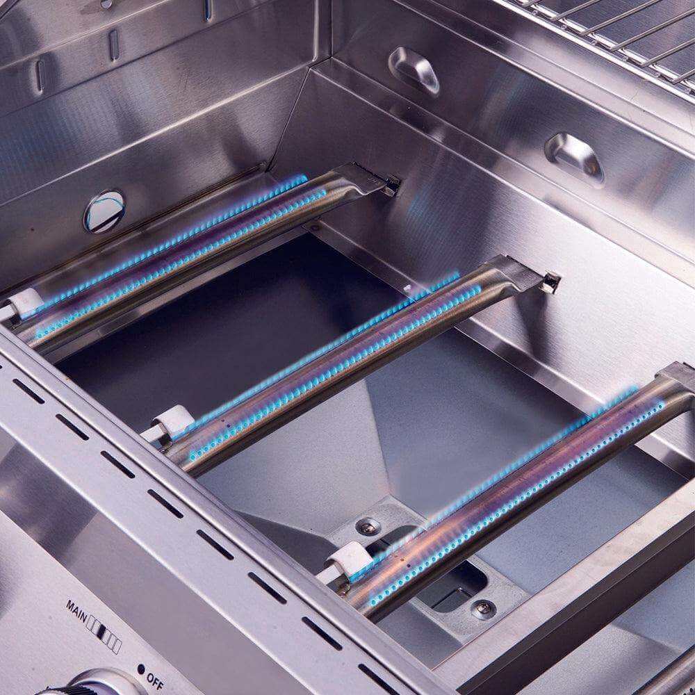 Monument Grills Classic 41847NG Gas Grill in Stainless Steel with 4 Burners