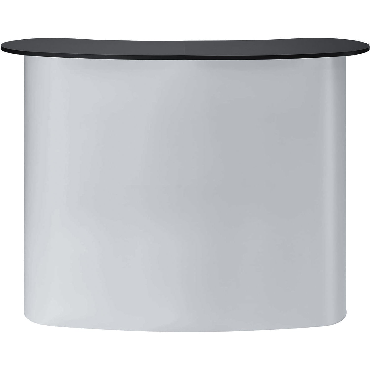 Portable Foldable Tradeshow Podium Table with Storage