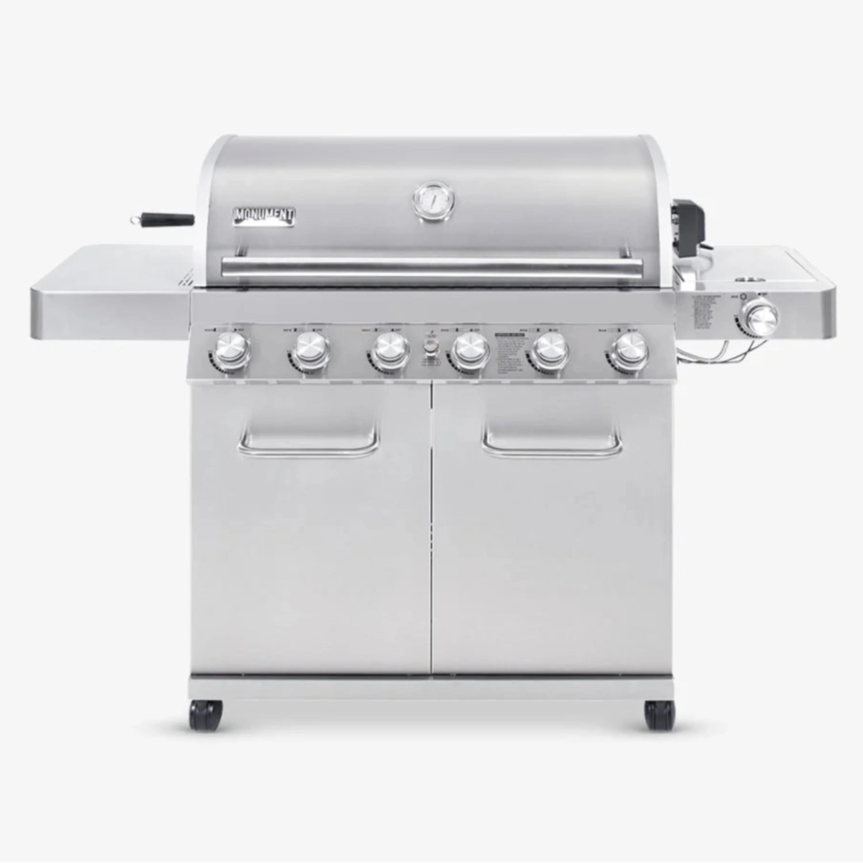 Monument Grills Classic 77352 Propane Gas Grilll in Stainless Steel with 6 Burners
