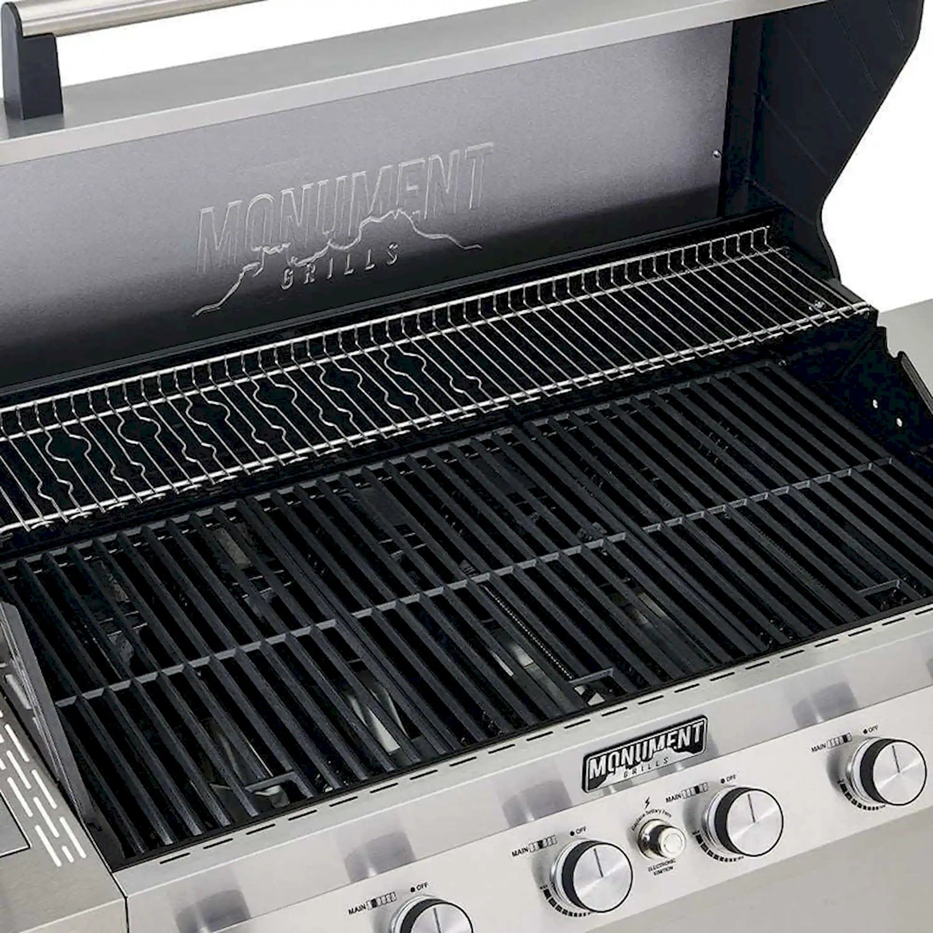 Monument Grills Denali 605 Smart Gas Grill in Stainless Steel with 6 Burners