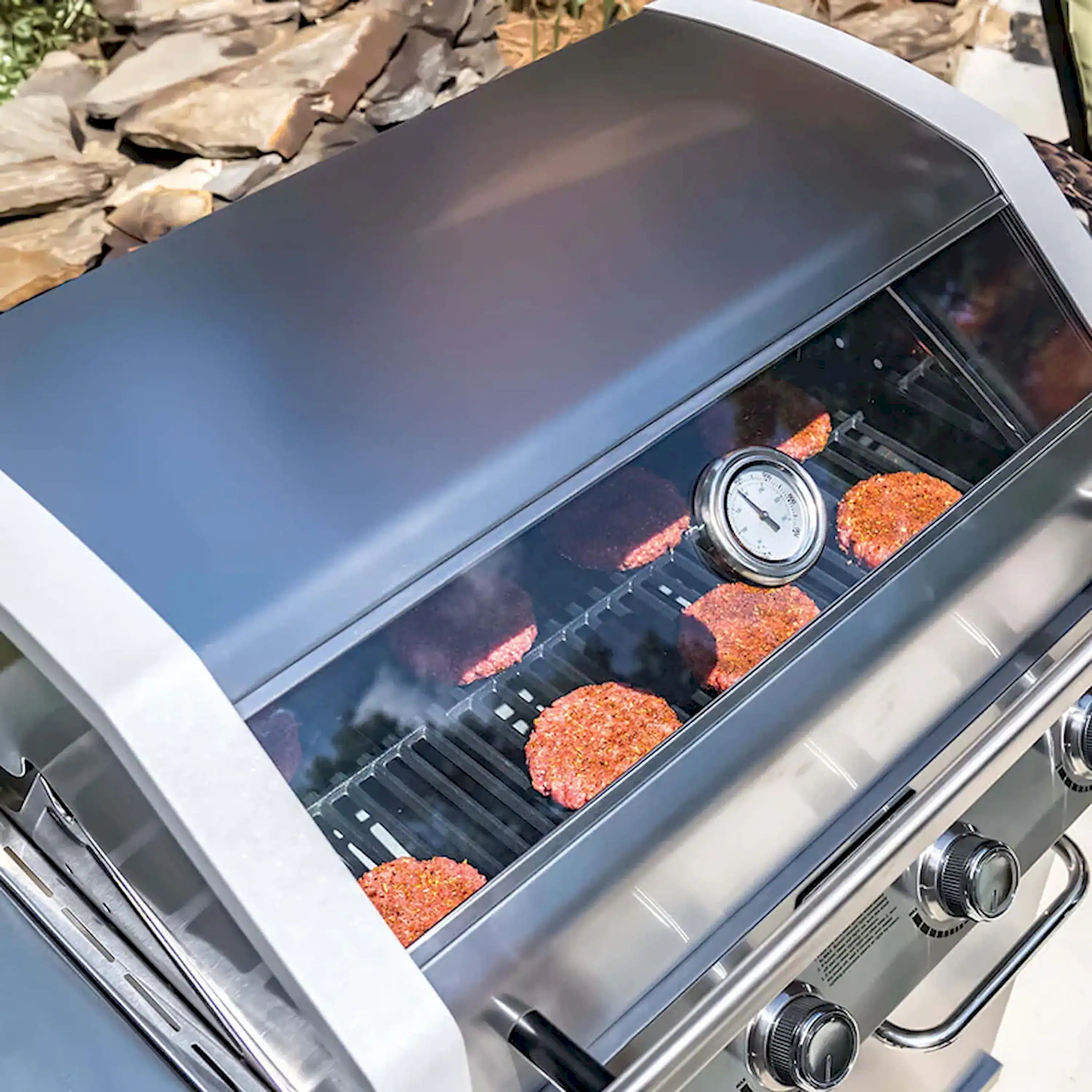 Monument Grills Classic 35633 Infrared Propane Gas Grill in Stainless Steel with 4 Burners