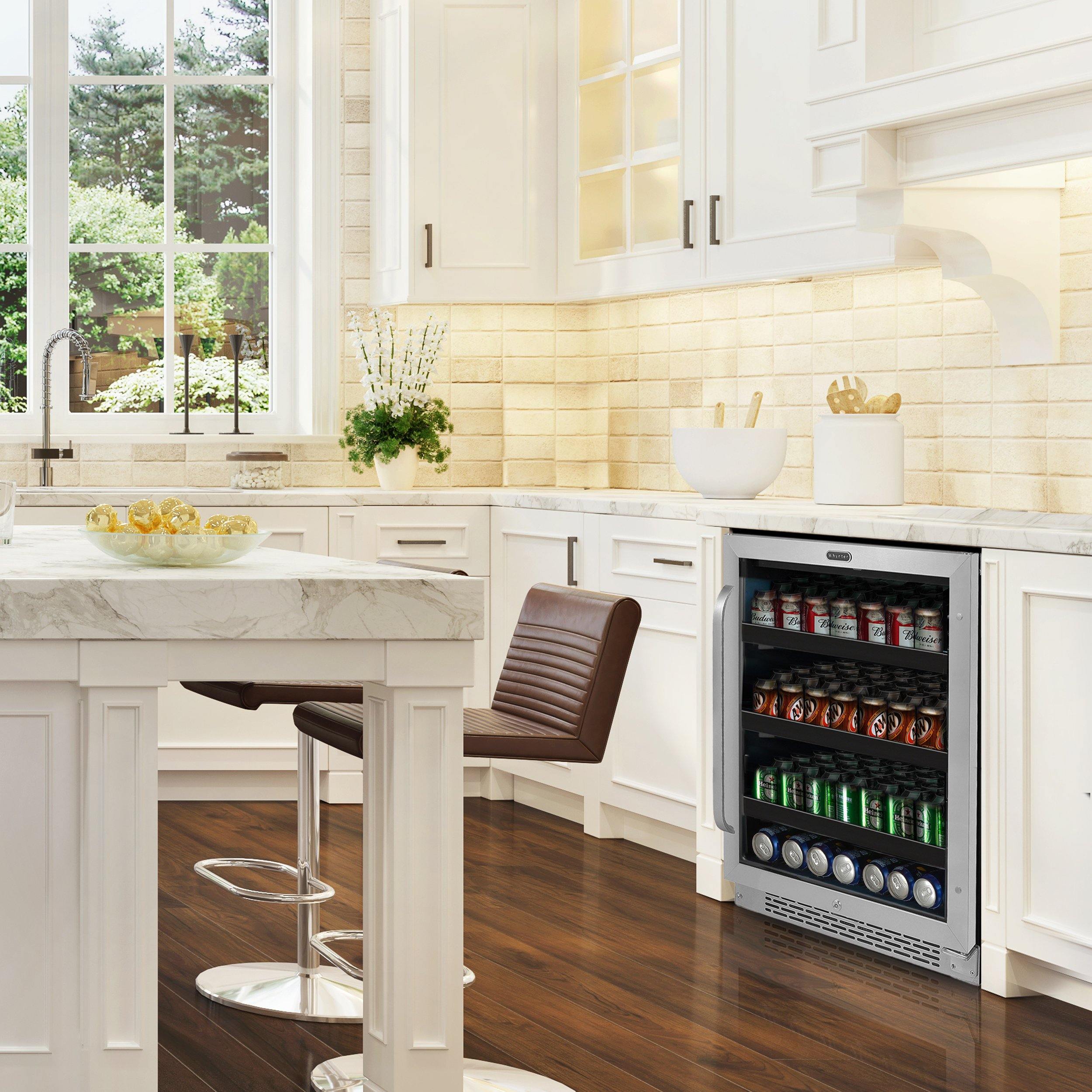 Whynter 24" Wide 140 Can Beverage Center
