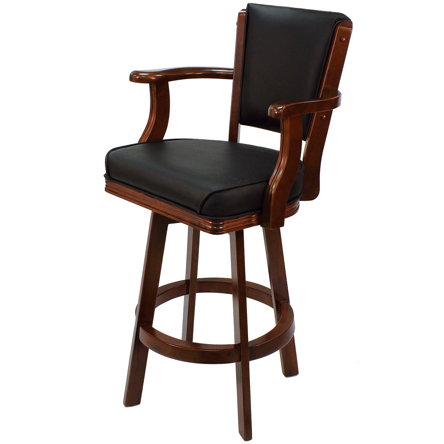 RAM Game Room BSTL2 - Backed Bar Stool with Arms