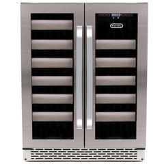 Whynter 24" Wide 40 Bottle Dual Zone Wine Cooler