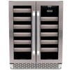Image of Whynter 24" Wide 40 Bottle Dual Zone Wine Cooler