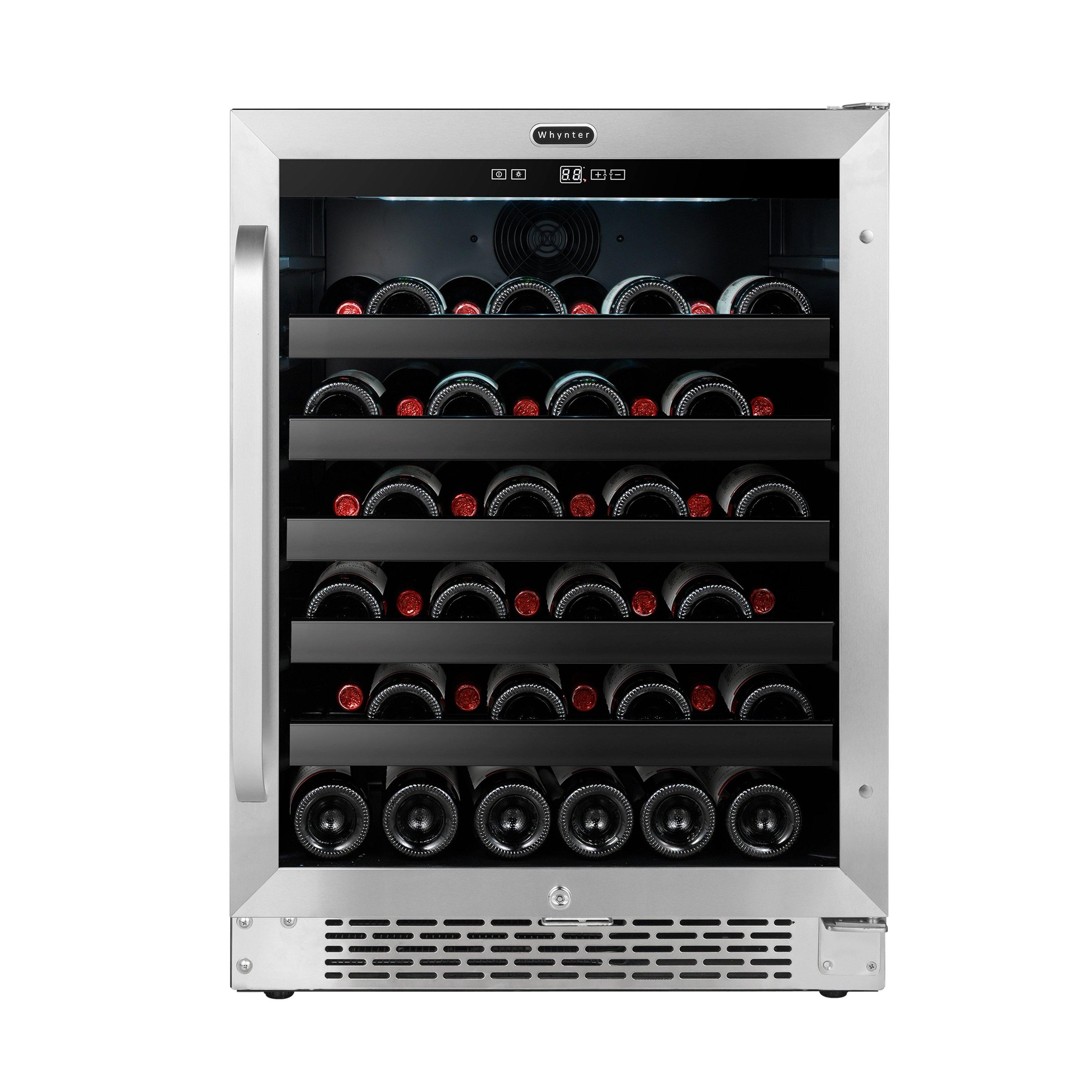 Whynter 23" Wide 46 Bottle Single Zone Wine Cooler