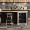 Image of Whynter 23" Wide 46 Bottle Single Zone Wine Cooler
