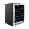 Image of Whynter 23" Wide 46 Bottle Single Zone Wine Cooler