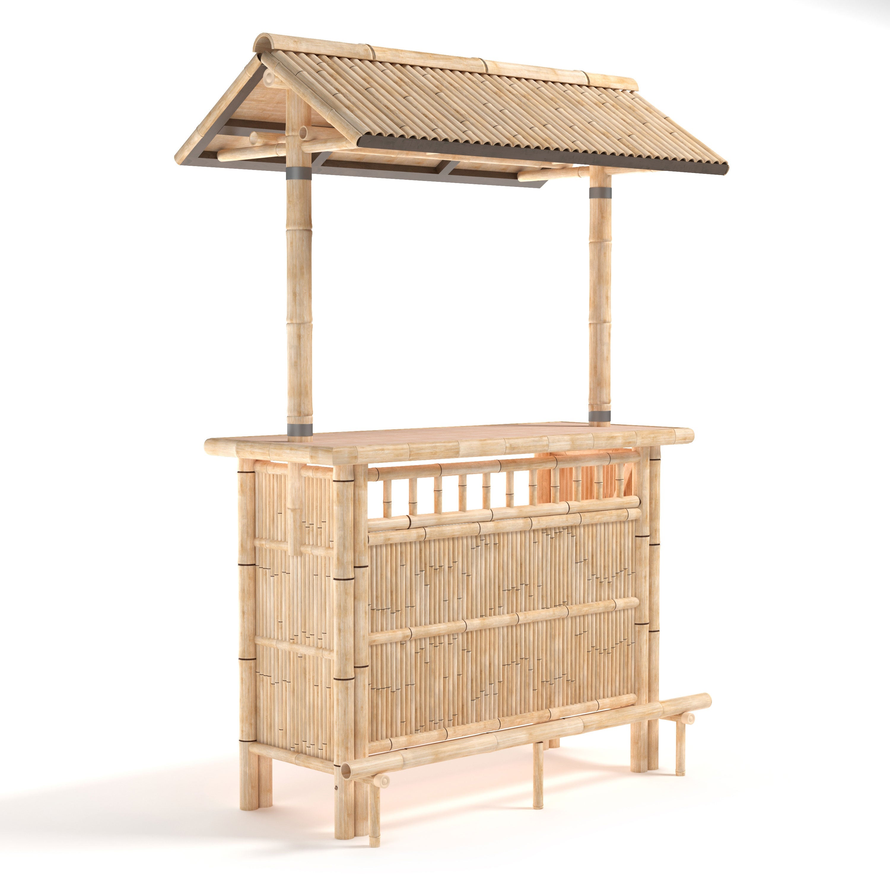 RAM Game Room TBAR60 - Bamboo Tiki Bar & Sets