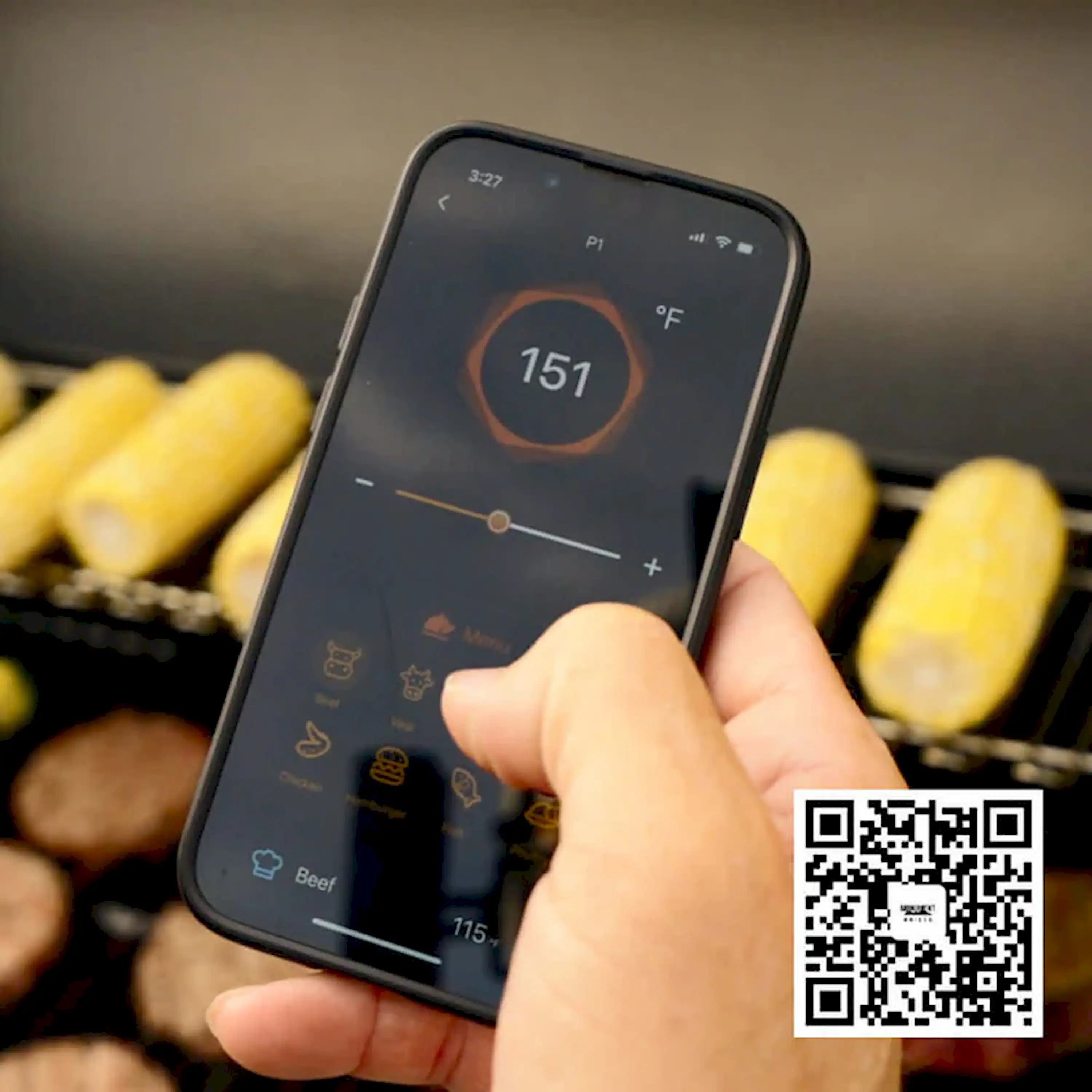 Monument Grills Denali 605 Smart Gas Grill in Stainless Steel with 6 Burners