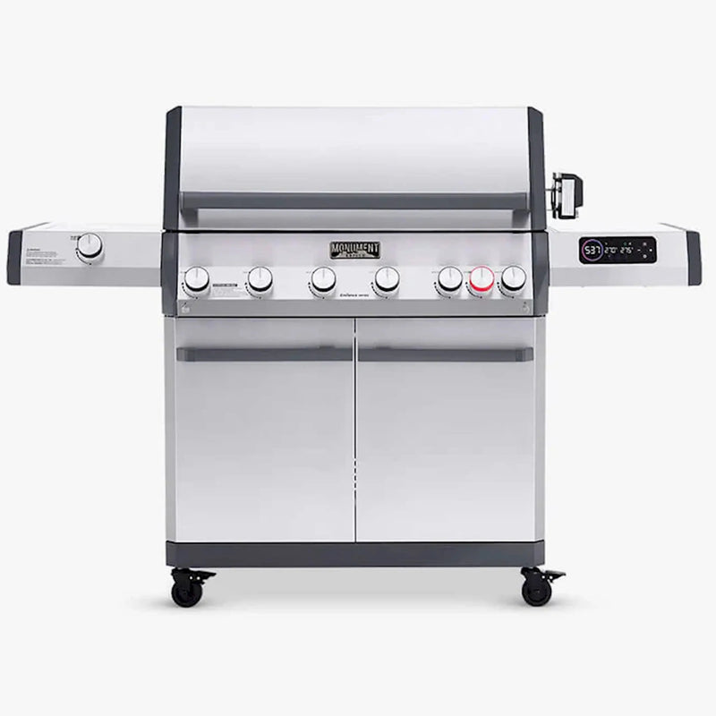 Monument Grills Eminence E605 Gas Grill in Stainless Steel with 6 Burners