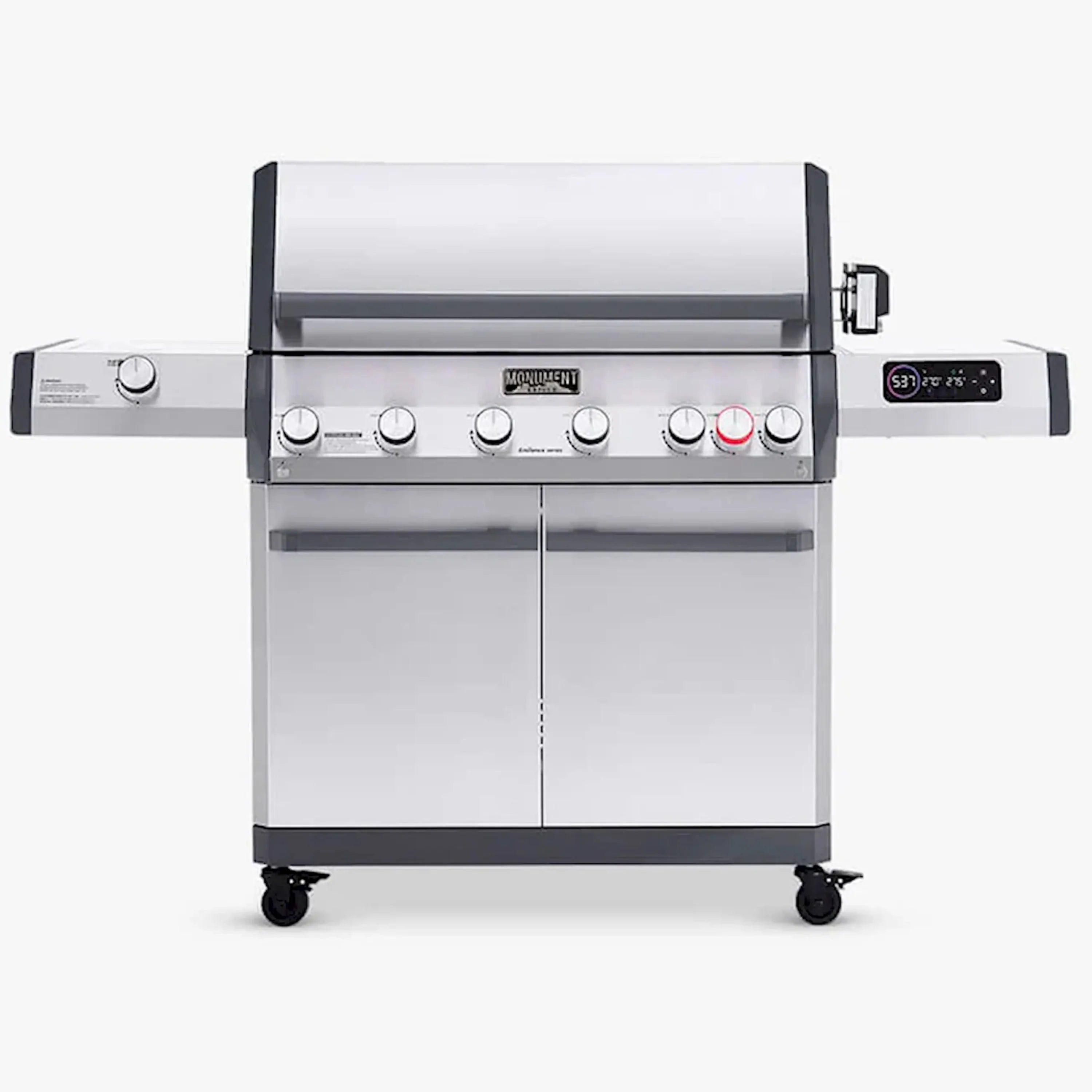 Monument Grills Eminence E605 Gas Grill in Stainless Steel with 6 Burners