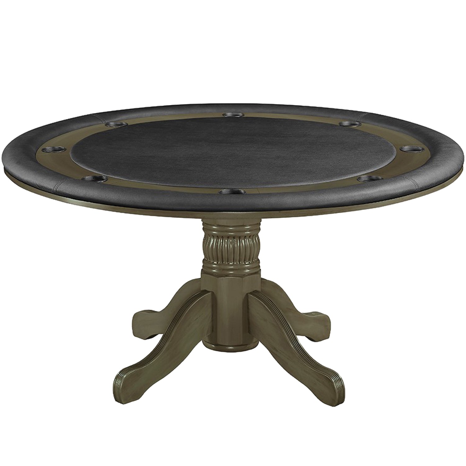 RAM Game Room GTBL60 -  60" Round 2 in 1 Game Table & Dinning top