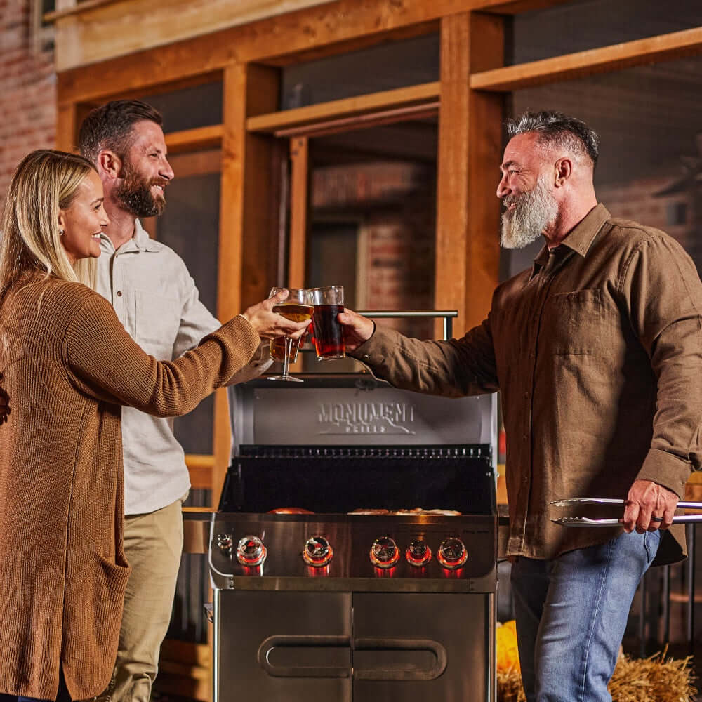 Monument Grills Mesa 415BZ Stainless Propane Gas Grill