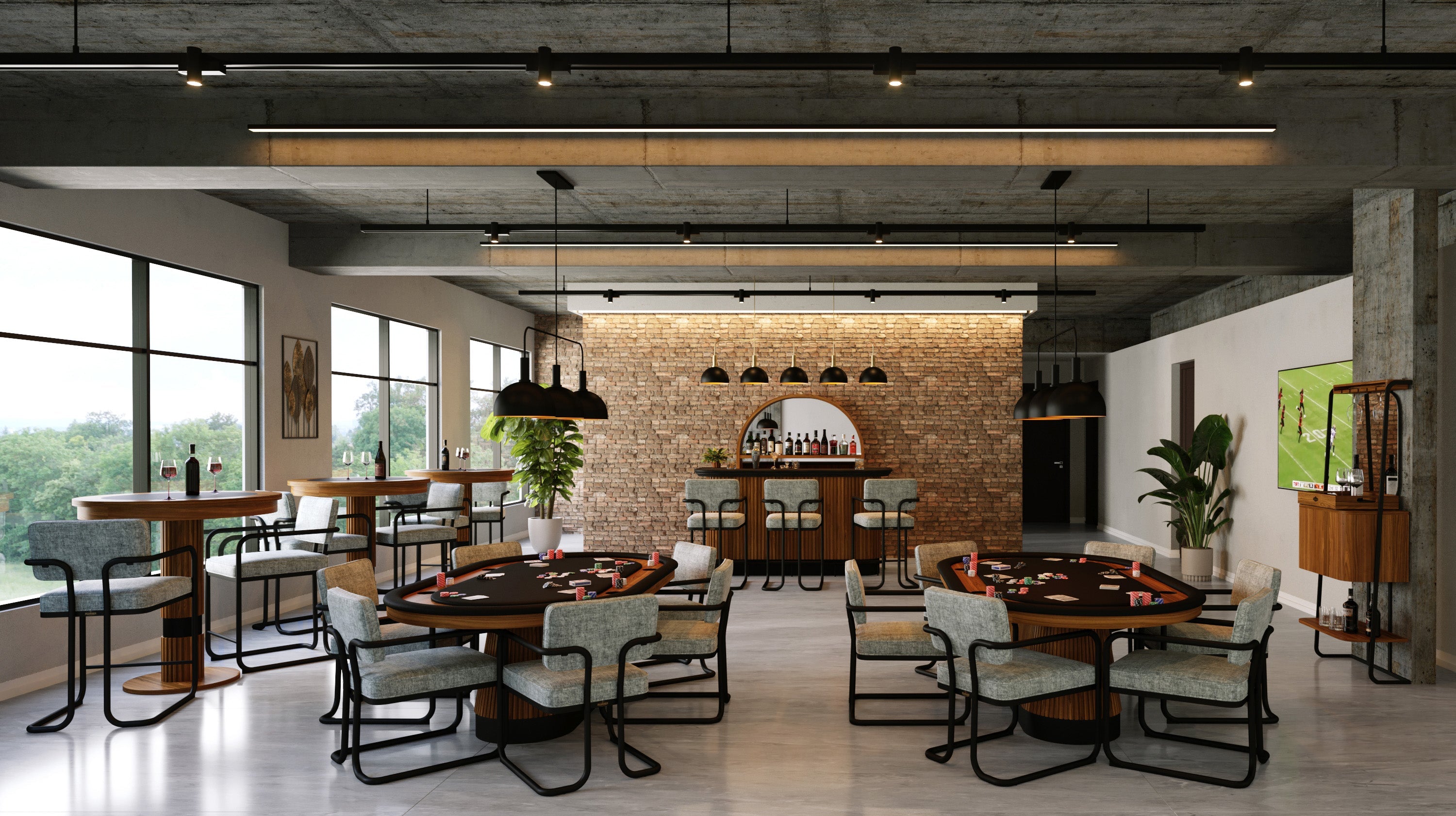 RAM Game Room PRODCHR - Prohibition Game / Dining Chair