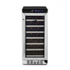 Image of Whynter Slim 15" Wide 33 Bottle Undercounter Wine Cooler