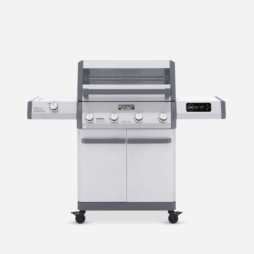 Monument Grills Eminence 405 Chic Clearview® Smart Stainless Gas Grill