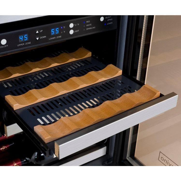 Allavino 30" Wide FlexCount Triple Zone Stainless Steel Built-In Beverage Center 3Z-VSWB15-3S20