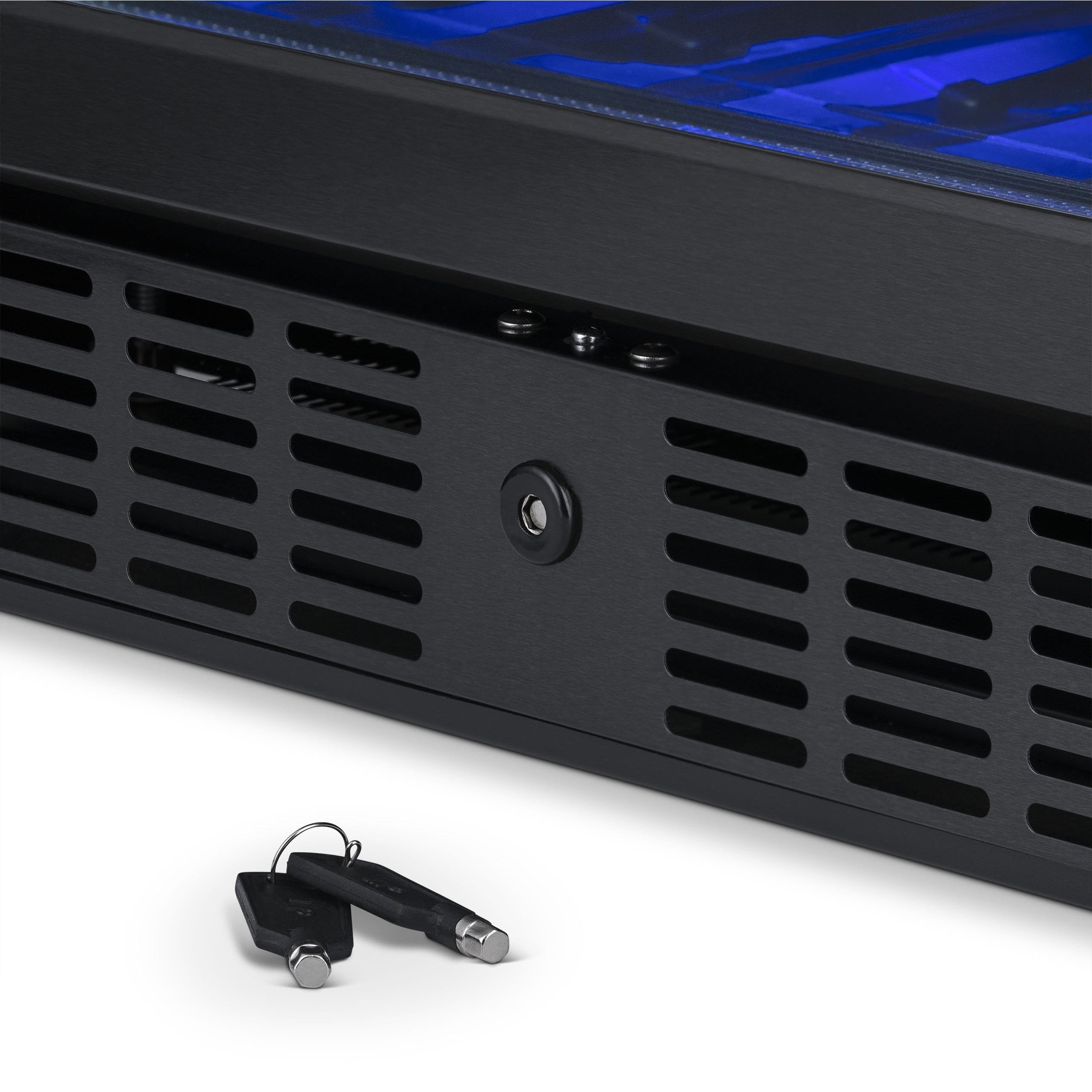 NewAir 24” Wide Built-in 46 Bottle Dual Zone Wine Refrigerator NWC046BS00