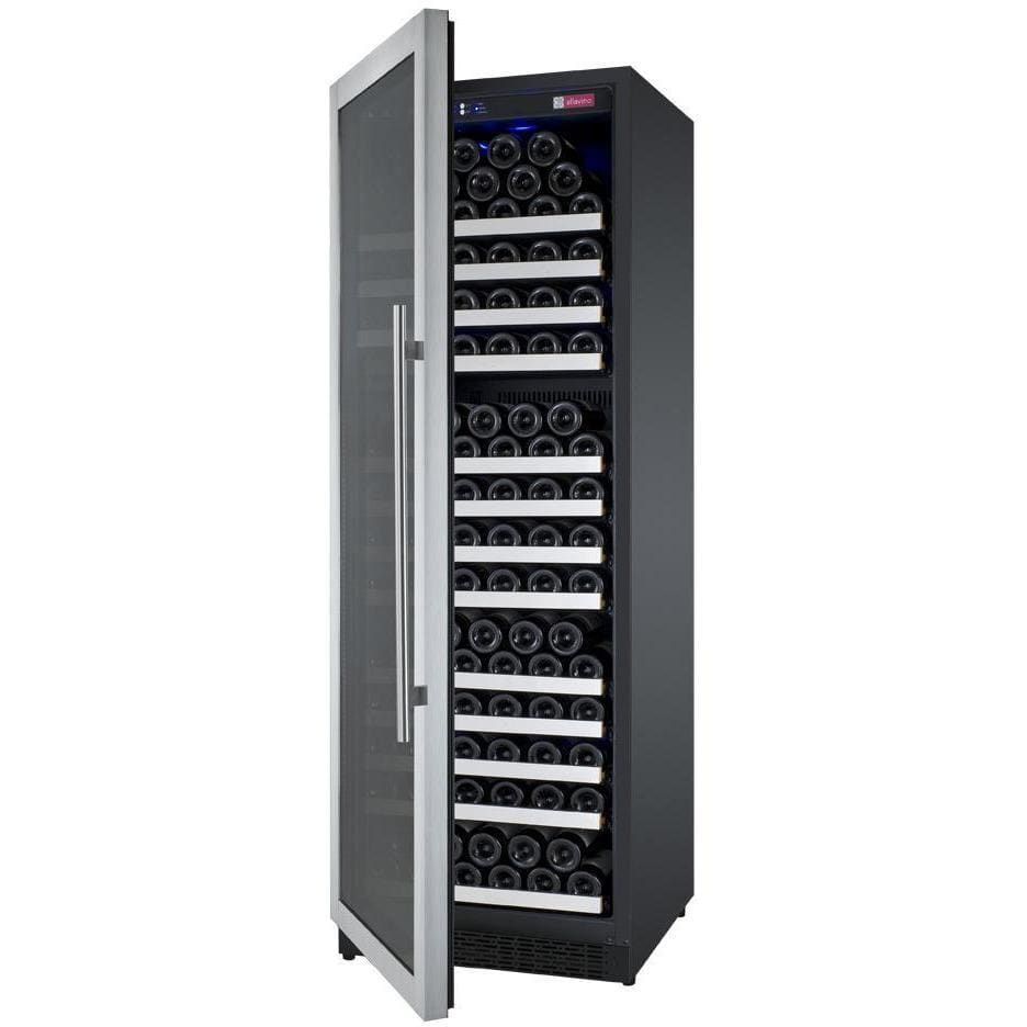Allavino 24" Wide FlexCount II Tru-Vino 177 Bottle Single Zone Wine Refrigerator VSWR177-1SL20