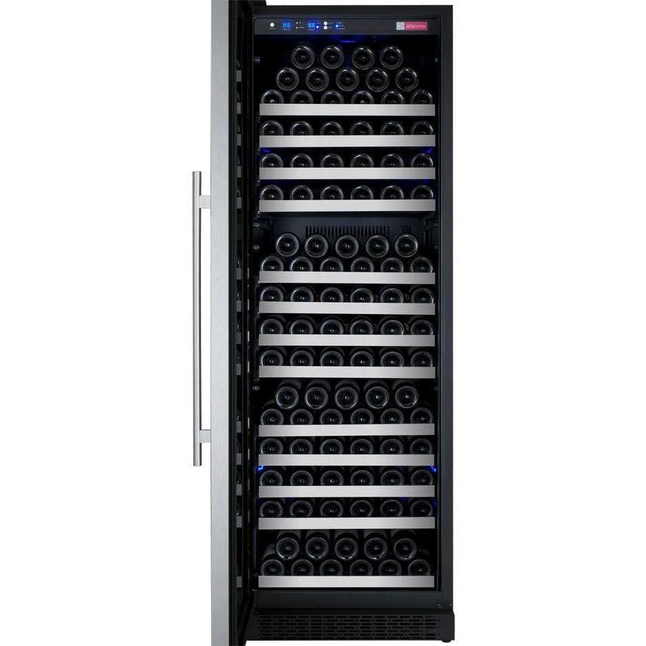 Allavino 24" Wide FlexCount II Tru-Vino 177 Bottle Single Zone Wine Refrigerator VSWR177-1SL20