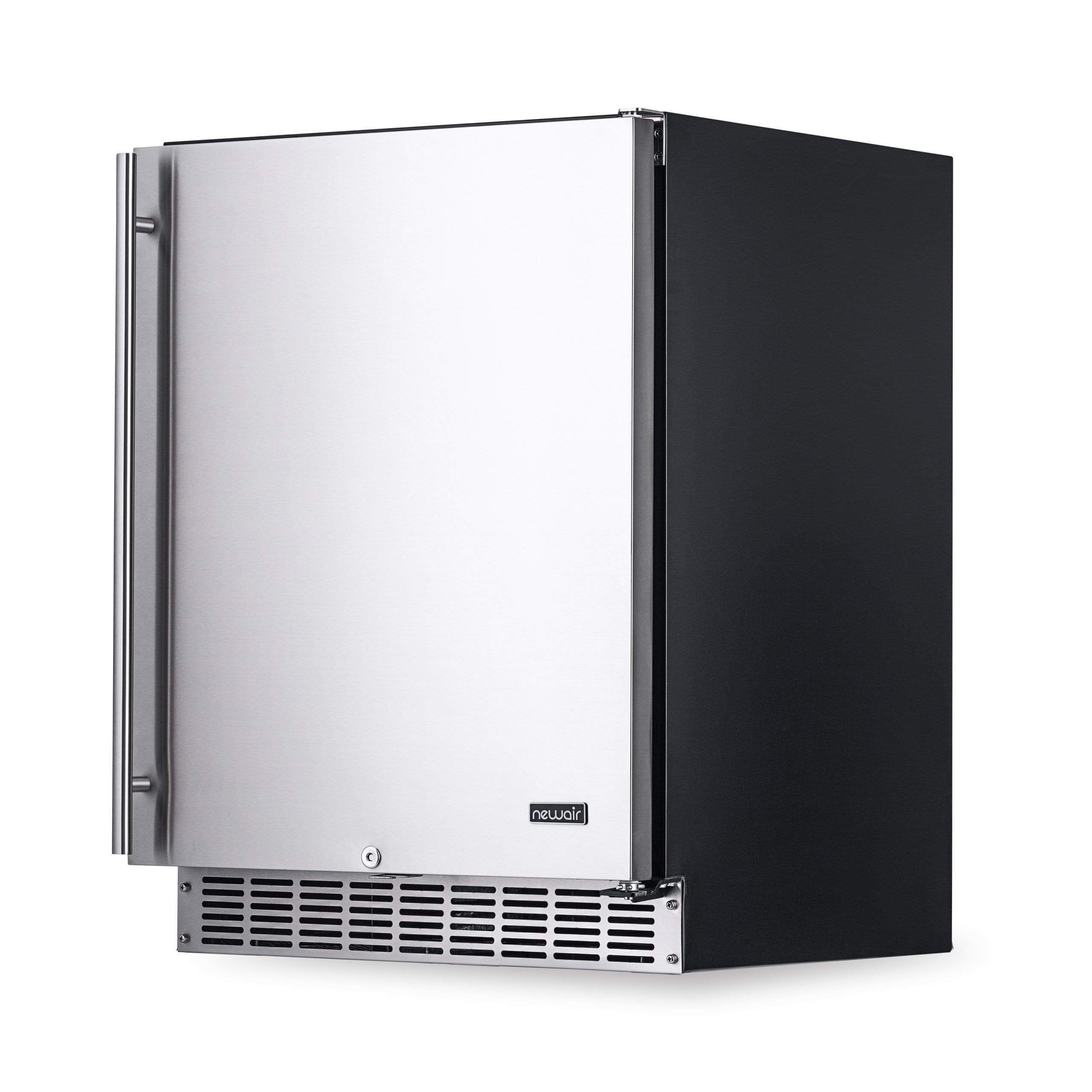 NewAir 24” Wide Built-in 160 Can Outdoor Beverage Fridge NOF160SS00