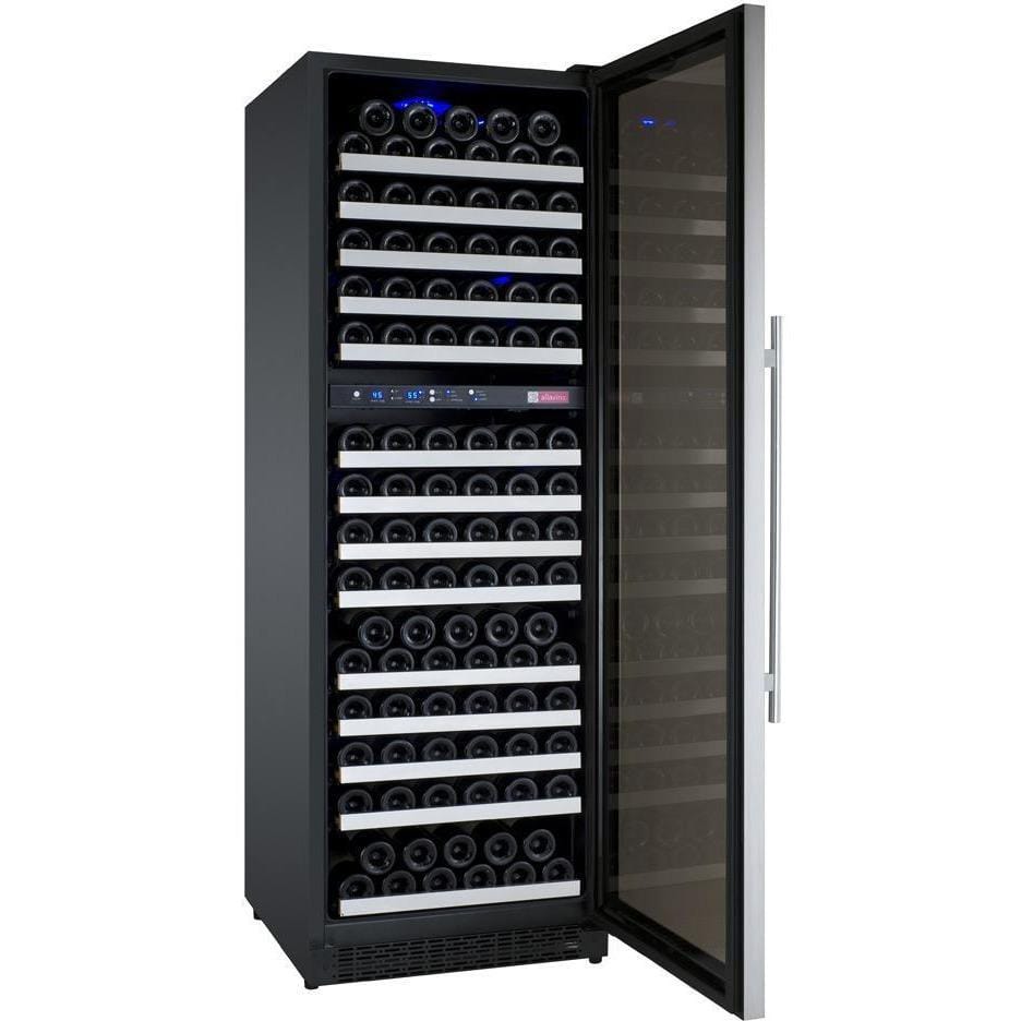 Allavino 24" Wide FlexCount II Tru-Vino 172 Bottle Dual Zone Wine Refrigerator VSWR172-2SR20