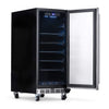 Image of NewAir 15” Wide Built-in 90 Cans Outdoor Beverage Fridge NOF090SS00